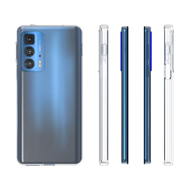 Motorola Edge 20 Pro Handyhülle - Softcase TPU Series - transparent