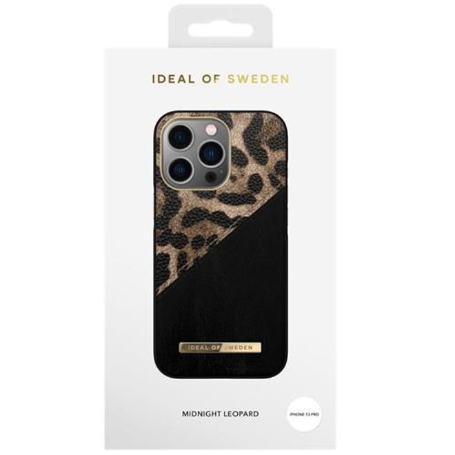 iDeal of Sweden - iPhone 13 Pro Hülle, Designer Case - Midnight Leopard