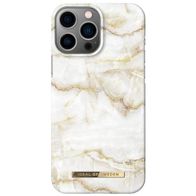iDeal of Sweden - iPhone 13 Pro Max Hülle - Printed Case - Golden Pearl Marble