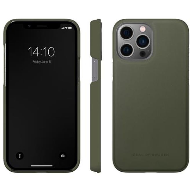 iDeal of Sweden - iPhone 13 Pro Max Hülle, Designer Case - Intense Khaki