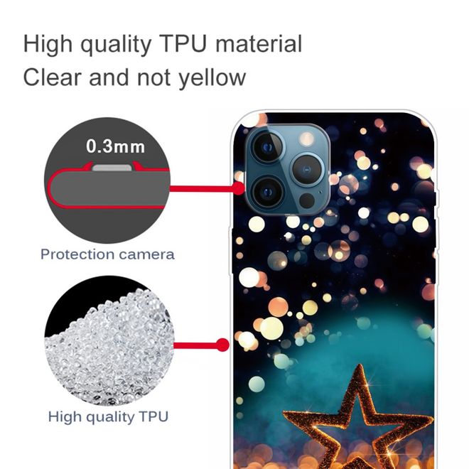 iPhone 13 Pro Phone Case - Softcase Image Plastic Series - Star