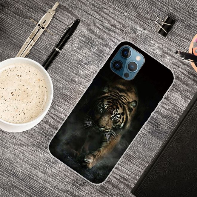 iPhone 13 Pro Phone Case - Softcase Image Plastic Series - Large Tiger