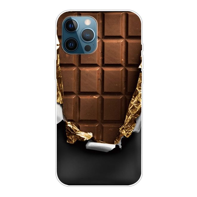 iPhone 13 Pro Handyhülle - Softcase Image Plastik Series - Schockolade