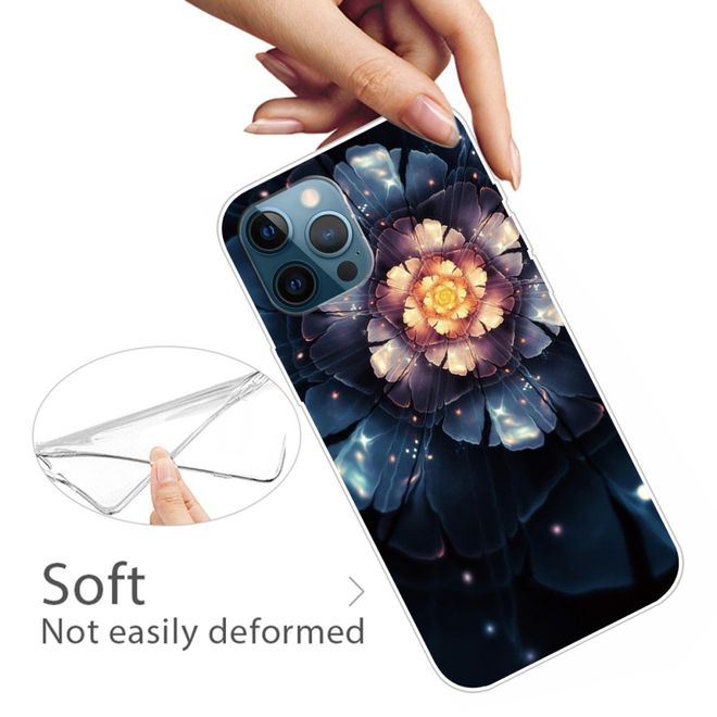 iPhone 13 Pro Handyhülle - Softcase Image Plastik Series - moderne Blume