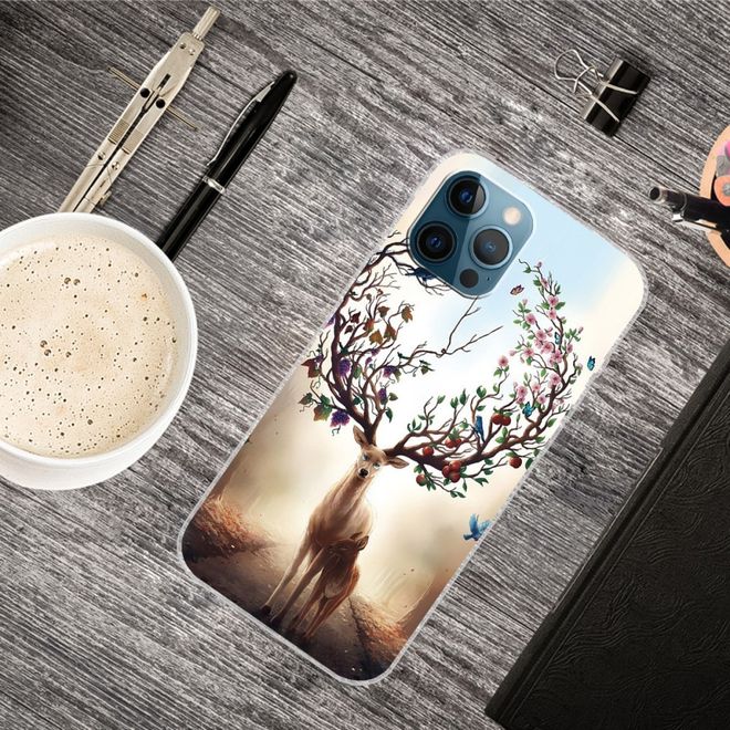 iPhone 13 Pro Max Handyhülle - Softcase Image Plastik Series - Elch