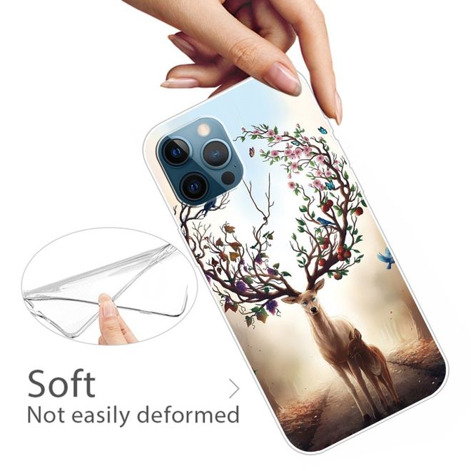 iPhone 13 Pro Max Handyhülle - Softcase Image Plastik Series - Elch