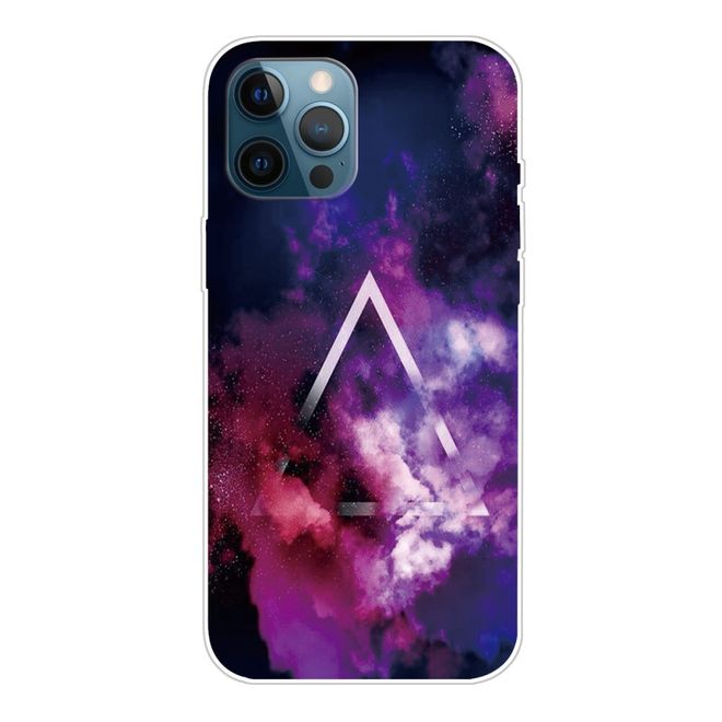 iPhone 13 Pro Max Handyhülle - Softcase Image Plastik Series - Weltall
