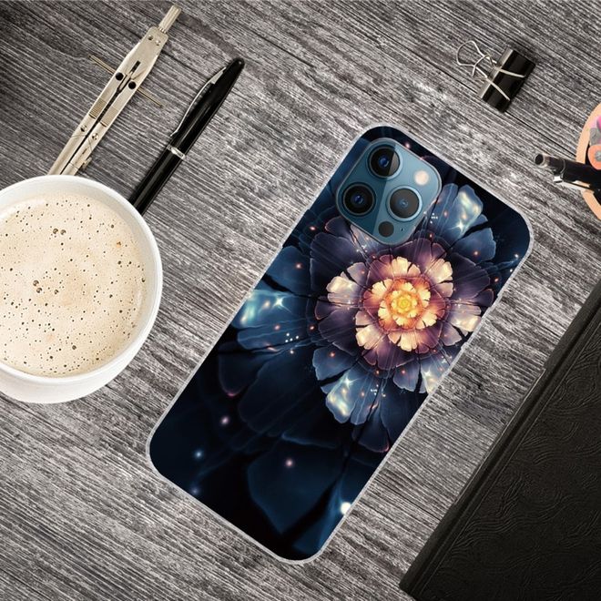 iPhone 13 Pro Max Handyhülle - Softcase Image Plastik Series - moderne Blume