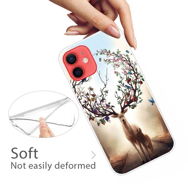 iPhone 13 Handyhülle - Softcase Image Plastik Series - Elch