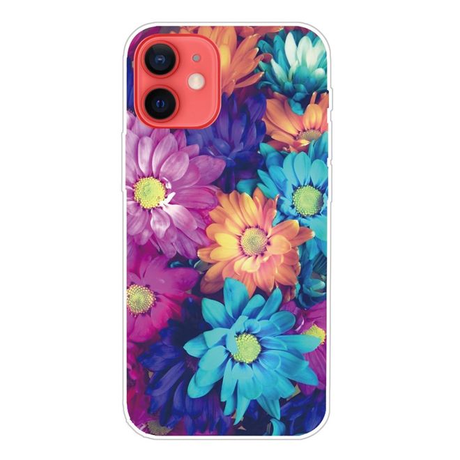 Coque pour iPhone 13 - Série Image Plastic - Fleurs colorées