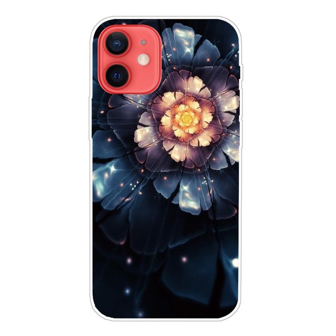 iPhone 13 Handyhülle - Softcase Image Plastik Series - moderne Blume