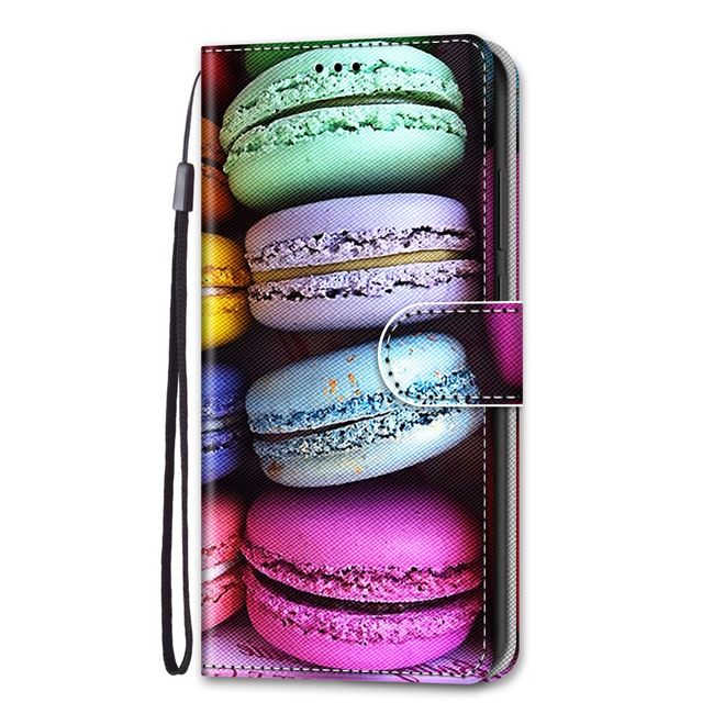 iPhone 13 Pro Max Phone Case - Leather Book Cover Image Series - Candy