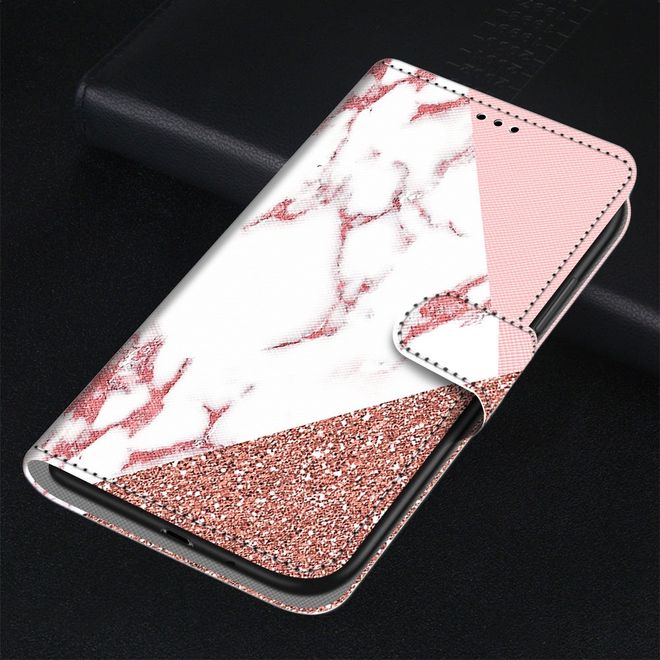 Étui pour iPhone 13 Pro Max - Collection Couverture Livre en Cuir - Motif Spécial