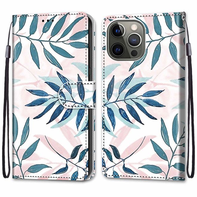 iPhone 13 Pro Max Phone Case - Leather Bookcover Image Series - Pages