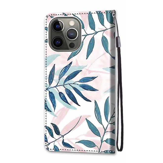 iPhone 13 Pro Max Phone Case - Leather Bookcover Image Series - Pages