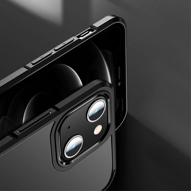 X-Level - iPhone 13 Pro Max Hülle - Robustes Plastik Case - Antioxidans Series - blau
