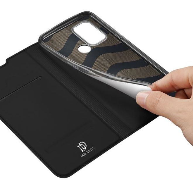 Dux Ducis - Oppo A53s 5G Hülle - Handy Bookcover - Skin Pro Series - schwarz