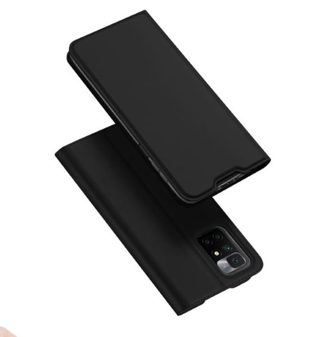 Dux Ducis - Xiaomi Redmi 10 Hülle - Handy Bookcover - Skin Pro Series - schwarz