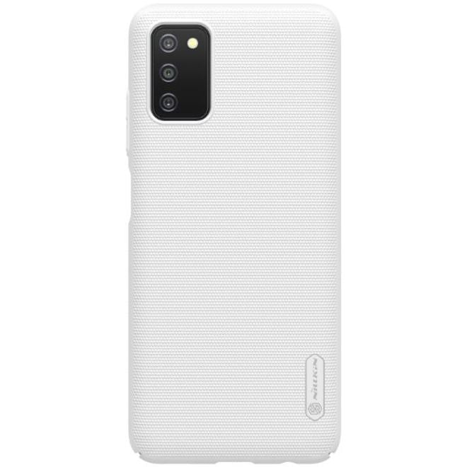 Nillkin - Samsung Galaxy A03s Hülle - Plastik Case - Super Frosted Shield Series - weiss
