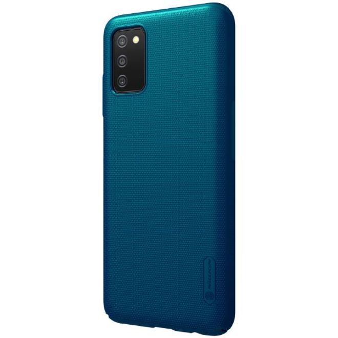 Nillkin - Samsung Galaxy A03s Hülle - Plastik Case - Super Frosted Shield Series - blau