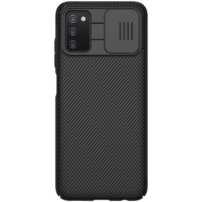 Nillkin - Samsung Galaxy A03s Hülle - Plastik Hardcase - CamShield Series - schwarz