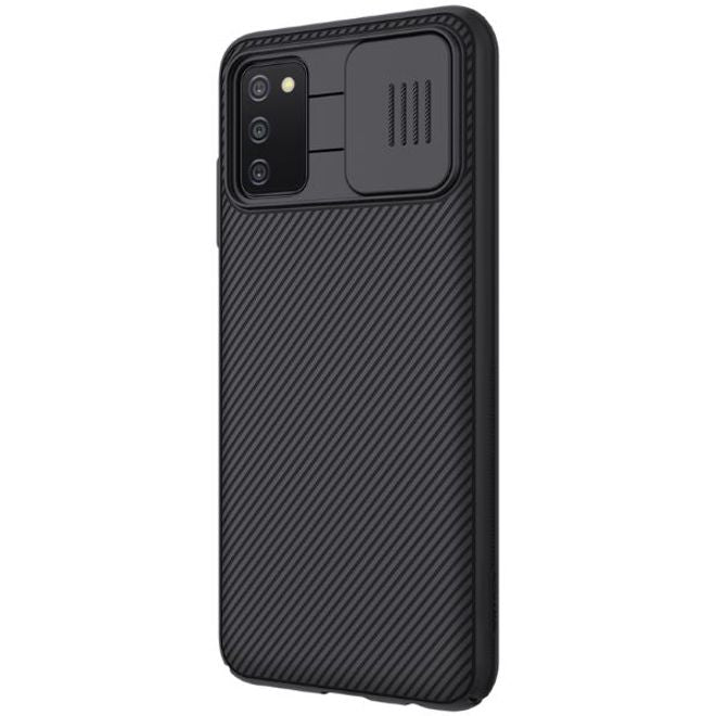 Nillkin - Samsung Galaxy A03s Hülle - Plastik Hardcase - CamShield Series - schwarz