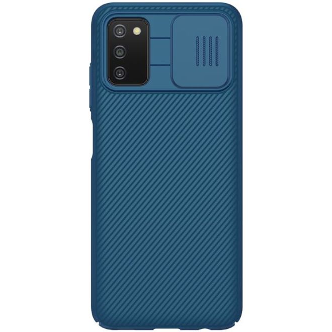 Nillkin - Samsung Galaxy A03s Hülle - Plastik Hardcase - CamShield Series - blau