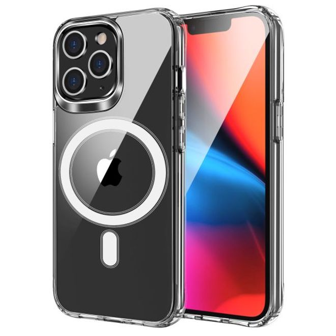 iPhone 13 Pro Clear Case (PC/TPU) - MagSafe Series Hülle - transparent