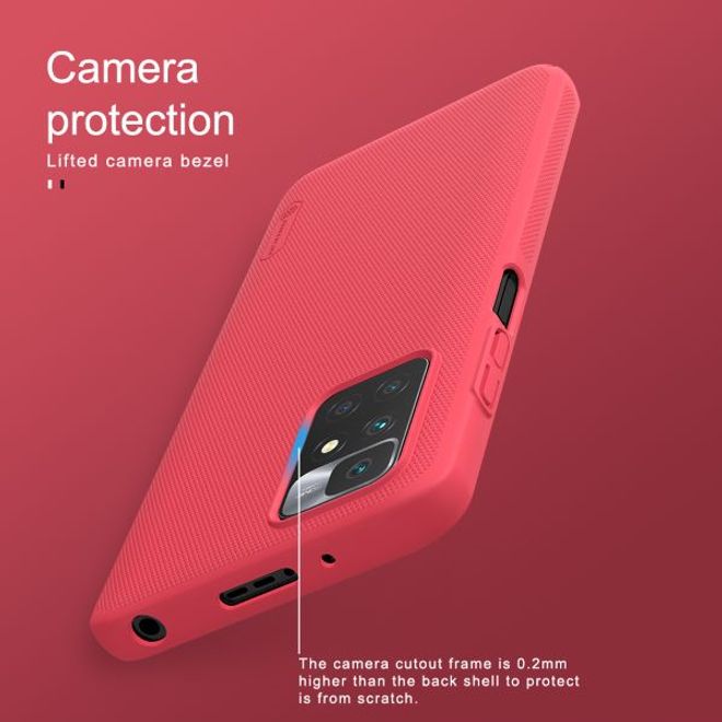 Nillkin - Xiaomi Redmi 10 Hülle - Plastik Case - Super Frosted Shield Series - schwarz