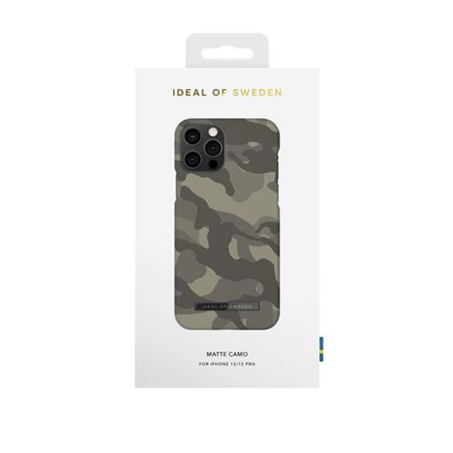iDeal of Sweden - iPhone 12 Pro / iPhone 12 Hülle - Printed Case - Matte Camo