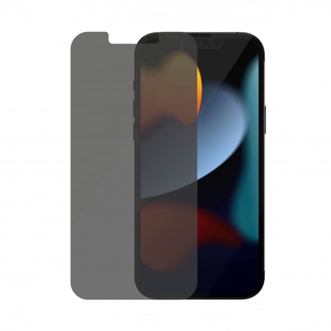 PanzerGlass - iPhone 13 Pro Max Displayschutz aus gehärtetem Glas - Privacy (P2743) - transparent