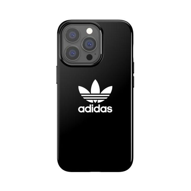 Adidas - iPhone 13 Pro / iPhone 13 Hülle - Hardcase - OR Snap Case Trefoil Series - schwarz