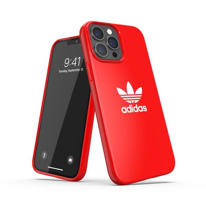 Adidas - iPhone 13 Pro Max Hülle - Hardcase - OR Snap Case Trefoil Series - rot