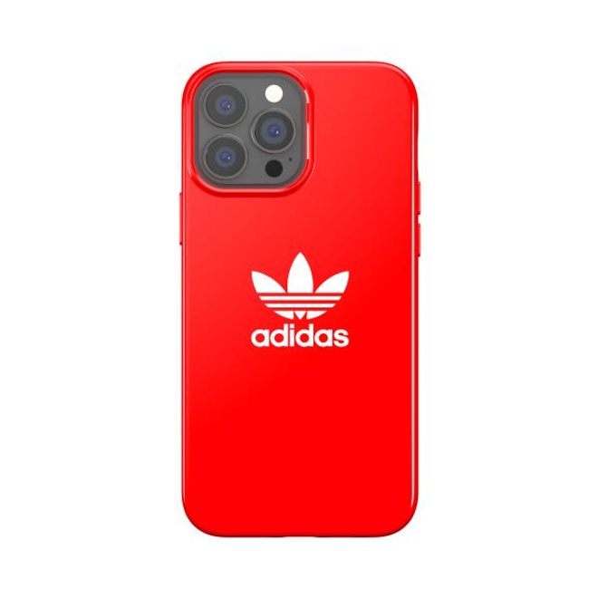 Adidas - iPhone 13 Pro Max Hülle - Hardcase - OR Snap Case Trefoil Series - rot