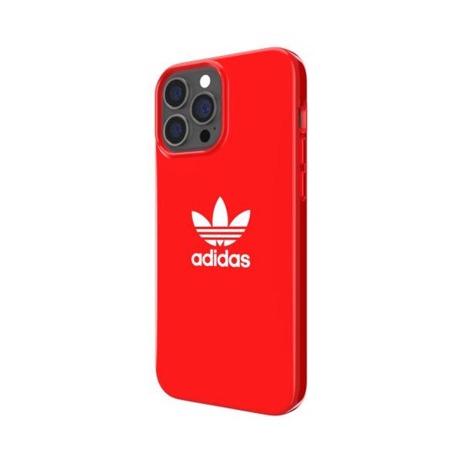 Adidas - iPhone 13 Pro Max Hülle - Hardcase - OR Snap Case Trefoil Series - rot