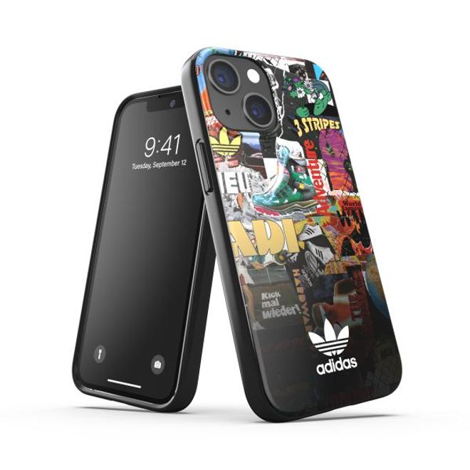 Adidas - iPhone 13 mini Hülle - Hardcase - OR Snap Case Graphic AOP Series - mehrfarbig