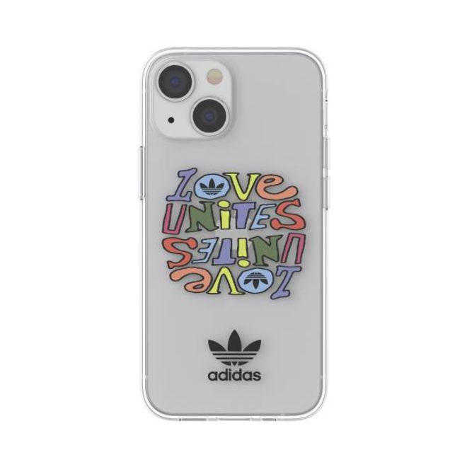 Adidas - iPhone 13 mini Hülle - Hardcase - OR Snap Case Pride AOP Series - mehrfarbig