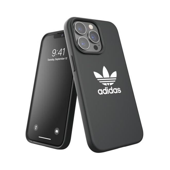 Adidas - iPhone 13 Pro Hülle - Silikon Softcase - OR Silicone Case Series - schwarz