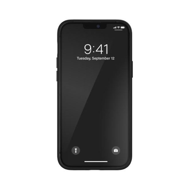Adidas - iPhone 13 Pro Max Hülle - Kunstleder Hardcase - OR Moulded Case PU Series - weiss