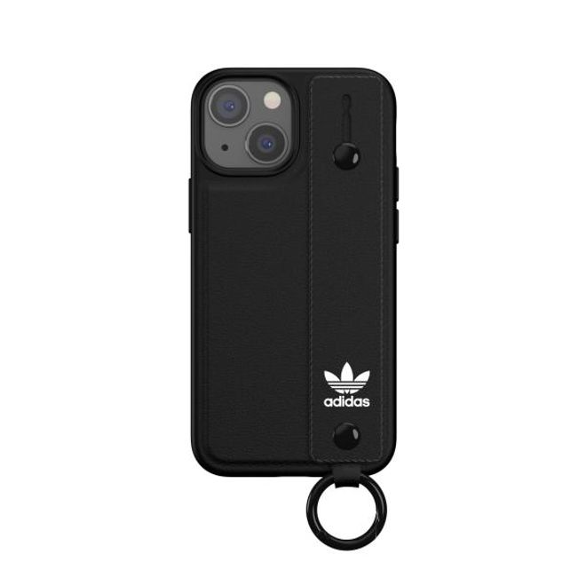 Adidas - iPhone 13 mini Hülle - Hardcase mit Schlaufe - OR Hand Strap Case Series - schwarz