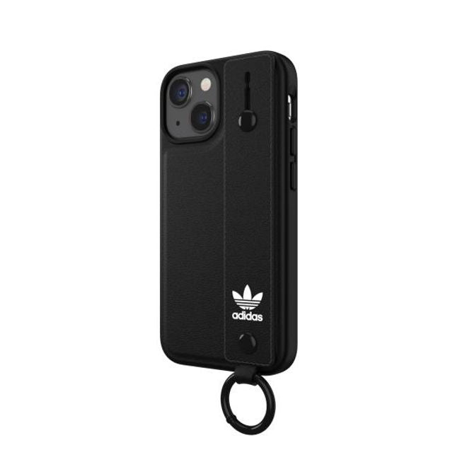 Adidas - iPhone 13 mini Hülle - Hardcase mit Schlaufe - OR Hand Strap Case Series - schwarz
