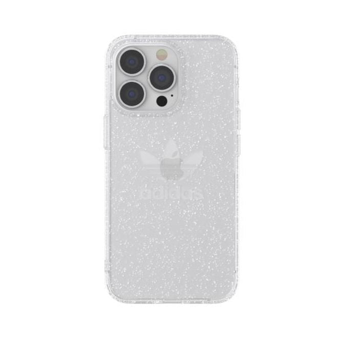 Adidas - iPhone 13 Pro Hülle - Hardcase - OR Protective Clear Case Glitter Series - transparent