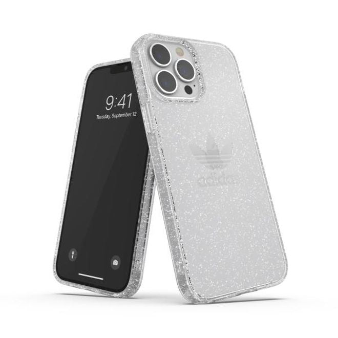 Adidas - iPhone 13 Pro Max Hülle - Hardcase - OR Protective Clear Case Glitter Series - transparent