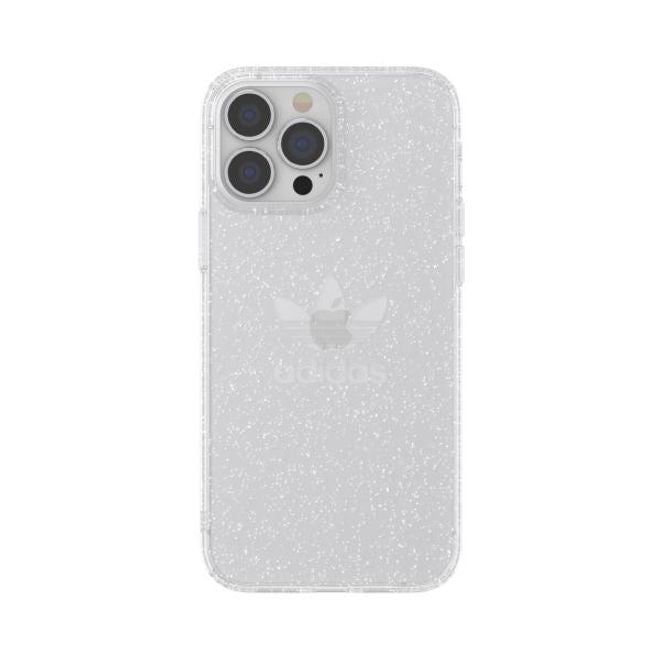 Adidas - iPhone 13 Pro Max Hülle - Hardcase - OR Protective Clear Case Glitter Series - transparent