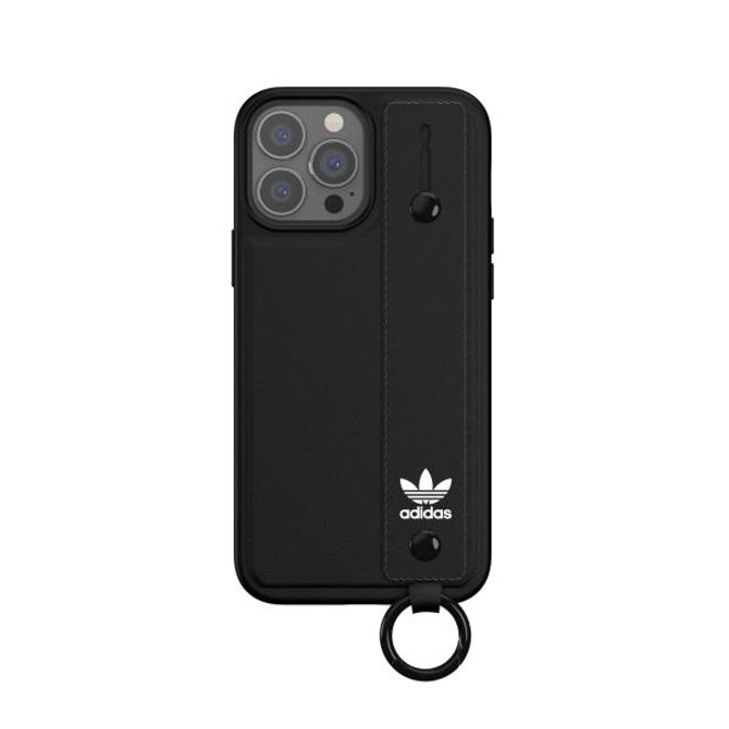 Adidas - iPhone 13 Pro Max Hülle - Hardcase mit Schlaufe - OR Hand Strap Case Series - schwarz