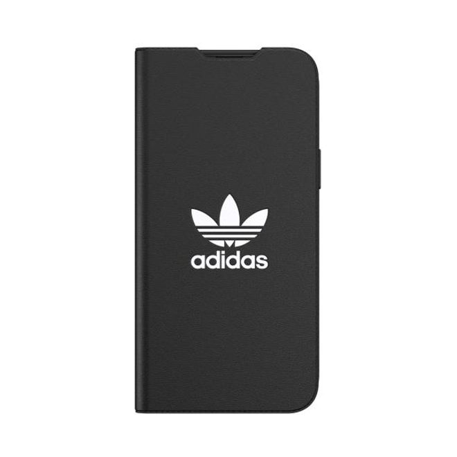 Adidas - iPhone 13 Pro Max Hülle - Leder Bookcover - OR Booklet Case Basic Series - schwarz