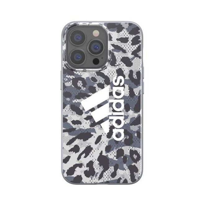 Adidas - iPhone 13 Pro Hülle - Hardcase - SP Snap Case Leopard Series - grau