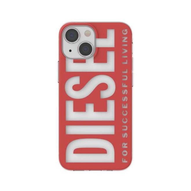 Diesel - iPhone 13 mini Hülle - Hardcase - Clear Case Diesel Graphic Series - rot