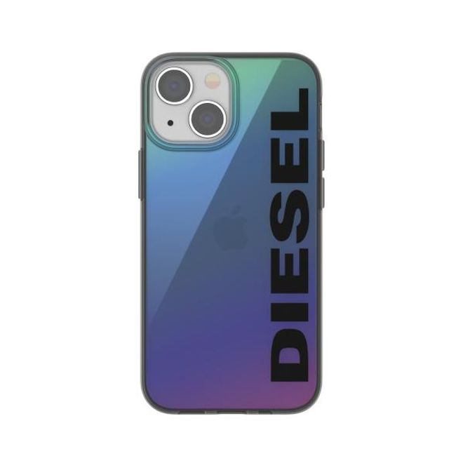Diesel - iPhone 13 mini Hülle - Hardcase - Snap Case Holographic Logo Series - mehrfarbig