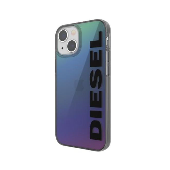 Diesel - iPhone 13 mini Hülle - Hardcase - Snap Case Holographic Logo Series - mehrfarbig
